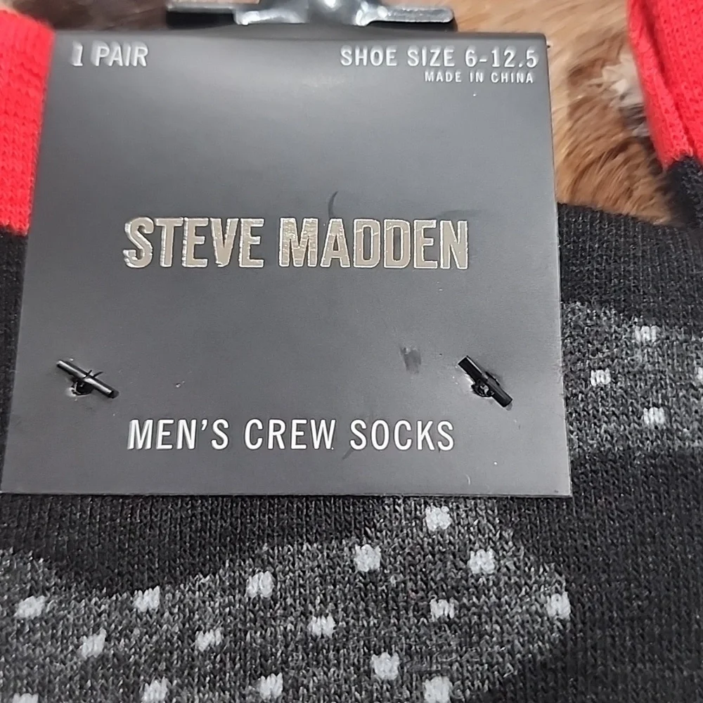 Men’s Steve Madden Novelty Socks Set Of 2 Pairs NWT
